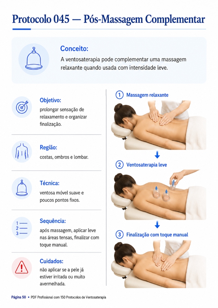 Protocolo 045 — Pós-Massagem Complementar